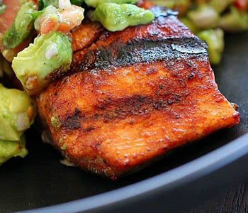 Spicy Grilles Salmon